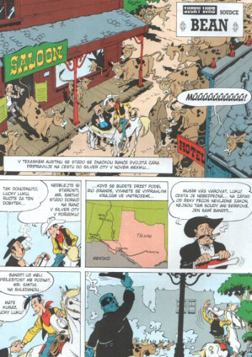 Lucky Luke: Soudce Bean