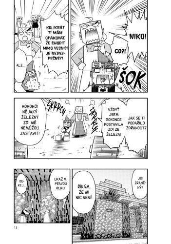 Minecraft manga: Cesta na konec světa 1