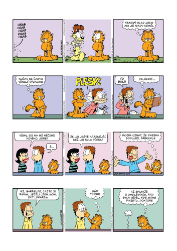 Garfield - Garfield dostává do tlamy (č. 62)