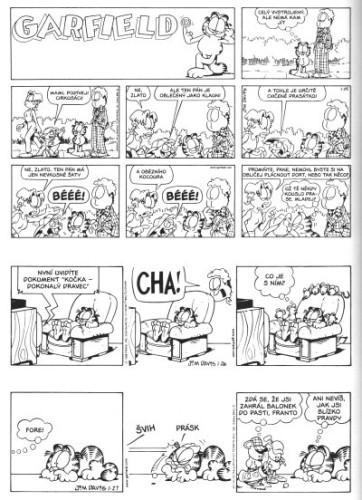 Garfield žije plnými doušky (č. 33)