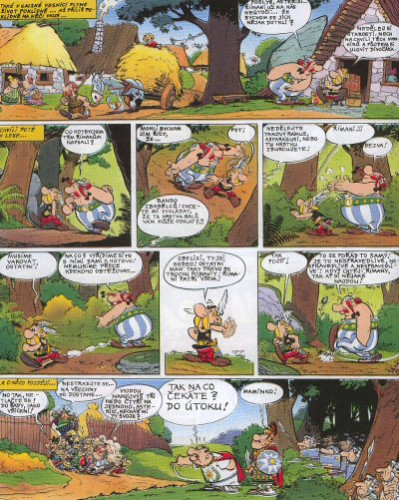 Asterix V: Asterix a cesta kolem Galie