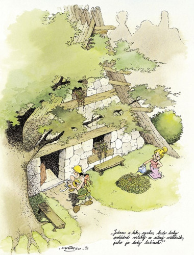 Asterix - Jak Obelix spadl do druidova kotle, když byl malý