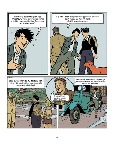 Správná pětka na pašeráckém vršku - komiks