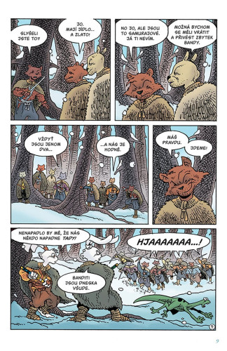 Usagi Yojimbo 39: Led a sníh