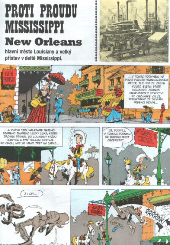Lucky Luke: Proti proudu Mississippi