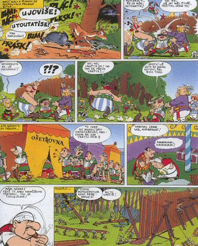 Asterix V: Asterix a cesta kolem Galie
