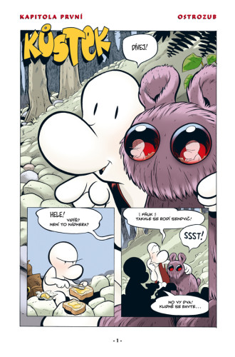 Kůstek 5: Ostrozub, vládce východního pomezí (barevné vydání)