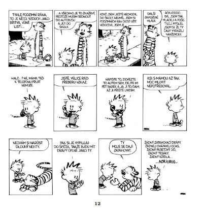 Calvin a Hobbes: Lidožravá šílená kočka z džungle