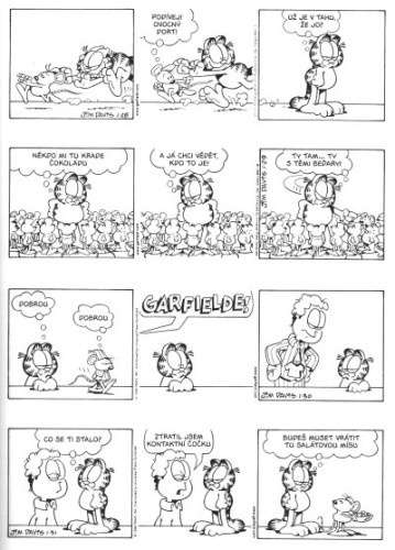 Garfield žije plnými doušky (č. 33)