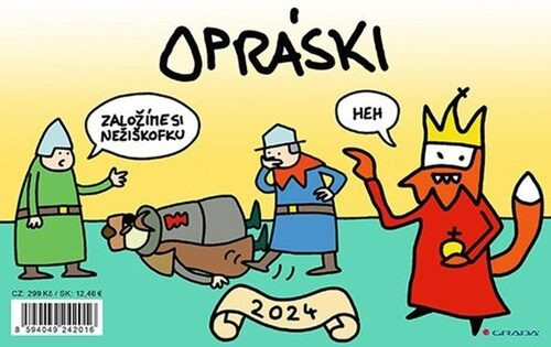 Kalendář Opráski 2024 stolní