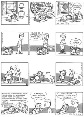 Garfield široko daleko (č. 14)