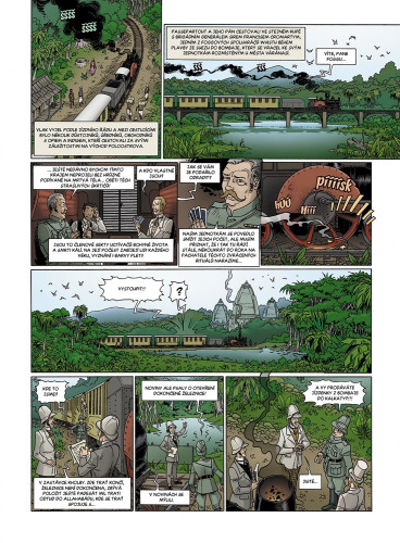 Cesta kolem světa za 80 dní - Velká díla světové literatury v komiksu
