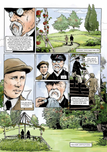 TGM - Komiksový příběh
