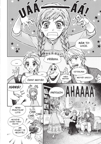 Ledové království 2 - manga