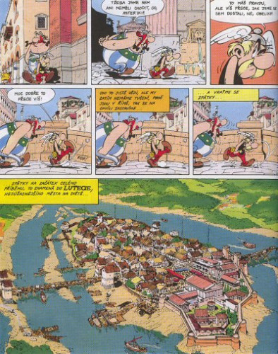 Astérix XVIII: Asterix a Caesarův vavřínový věnec