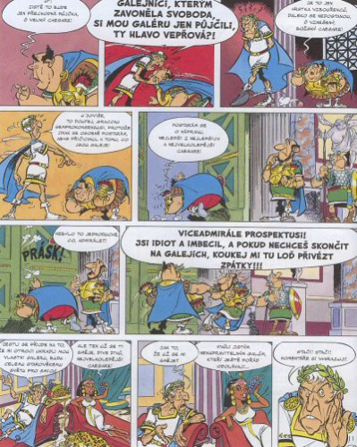 Asterix XXX: Obelix a Caesarova galéra