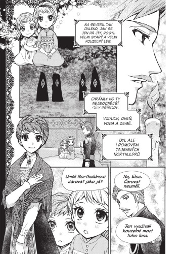 Ledové království 2 - manga