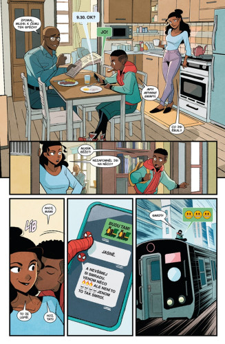 Peter Parker a Miles Morales Spider-Mani: Trable na druhou