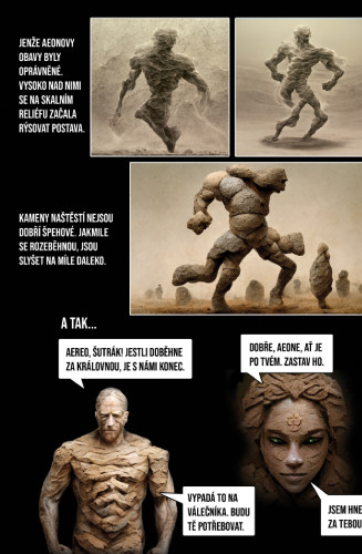 Hliněná božstva: Komiks