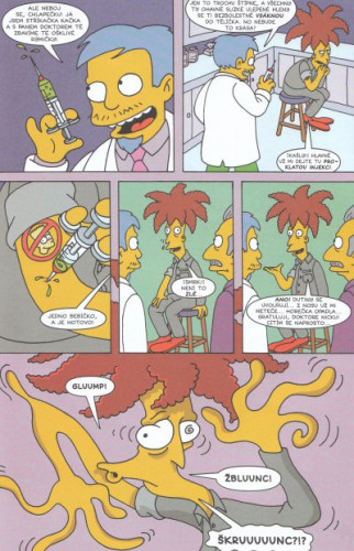 Simpsonovi: Čarodějnický speciál - Nervy v kýblu bublin