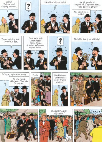 Tintinova dobrodružství 11: Tajemství Jednorožce