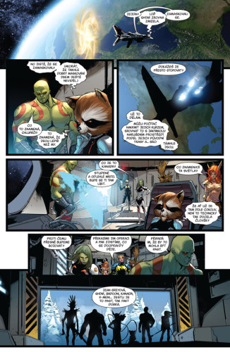 Strážci galaxie / New X-Men: Soud s Jean Greyovou