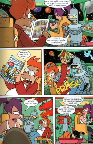 Simpsonovi / Futurama: Propletená lapálie (Crossover)