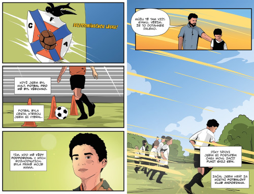 Ronaldo - Fotbalové ikony (komiks)