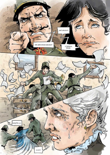 TGM - Komiksový příběh