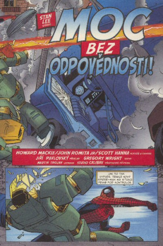 Spider-Man 02: Moc bez odpovědnosti!