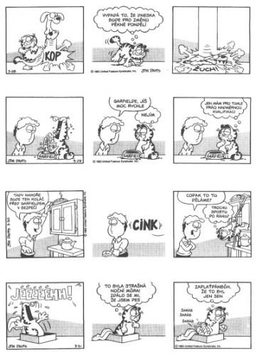 Garfield: nohy z dohledu (č. 8)