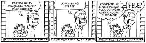 Garfield si nakládá (č. 49)
