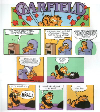 Garfield v plné parádě