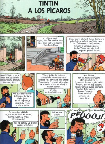 Tintinova dobrodružství 23: Tintin a los Pícaros
