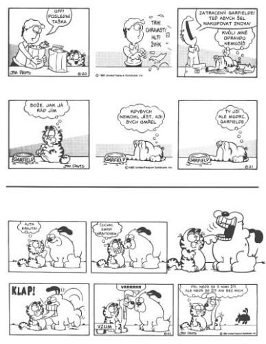 Garfield je na vážkách (č. 7)