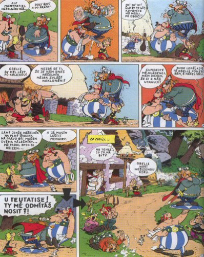 Asterix XVI: Asterix v Helvetii