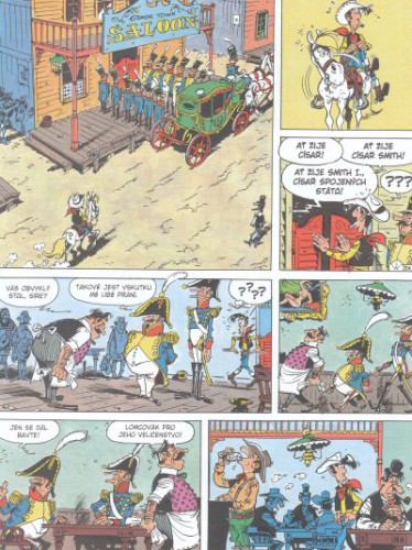Lucky Luke: Císař Smith