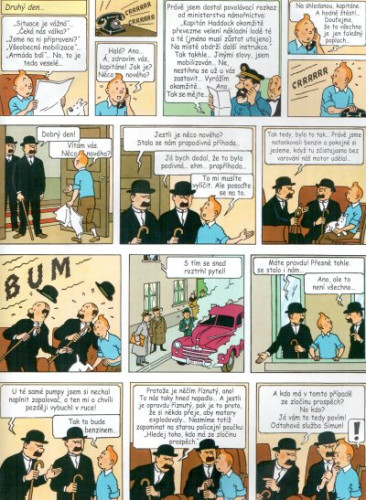 Tintinova dobrodružství 15: Tintin v zemi černého zlata