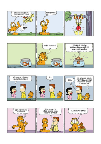 Garfield - Dort s překvapením (č. 64)