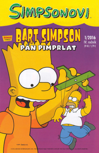 Bart Simpson 1/2016: Pán pimprlat