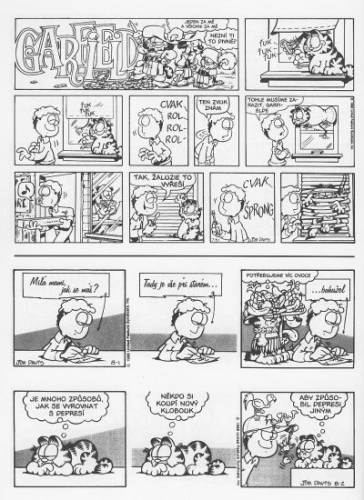 Garfield povoluje opasek (č. 17)