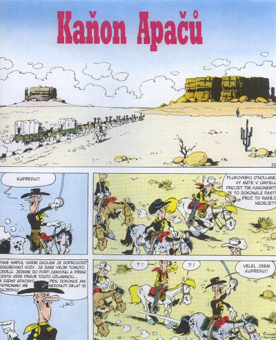 Lucky Luke: Kaňon Apačů