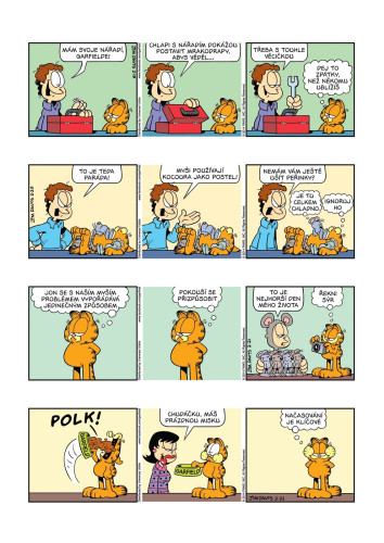 Garfield - Garfield břichomluvec (č. 60)