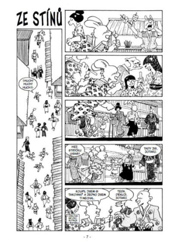 Usagi Yojimbo 18: Na cestách s Jotarem