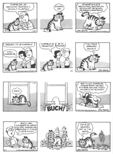 Garfield přibývá na váze (č. 1)