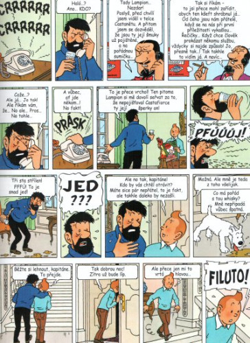 Tintinova dobrodružství 23: Tintin a los Pícaros