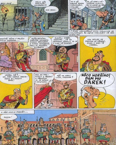 Asterix X: Dárek od Caesara