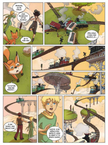 Malý princ a Vagónová planeta
