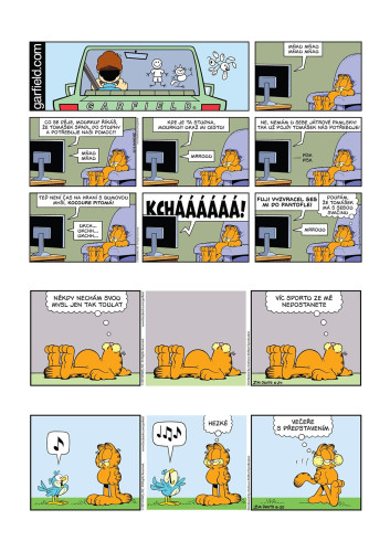 Garfield - Garfield nezná zbytky (č. 69)