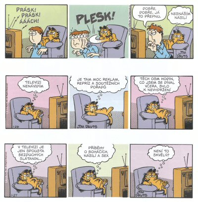 Garfield se vybarvuje